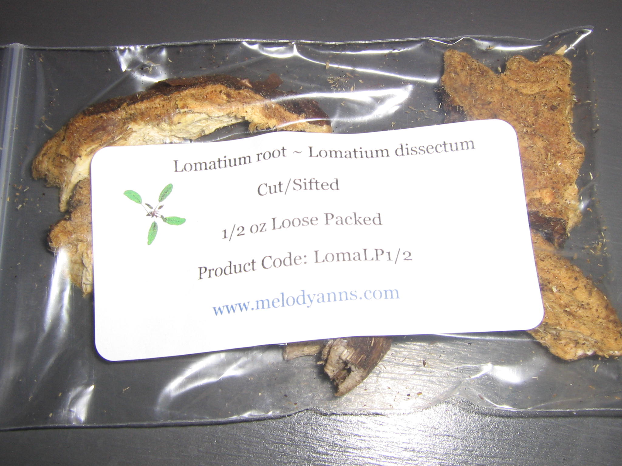 Lomatium root
