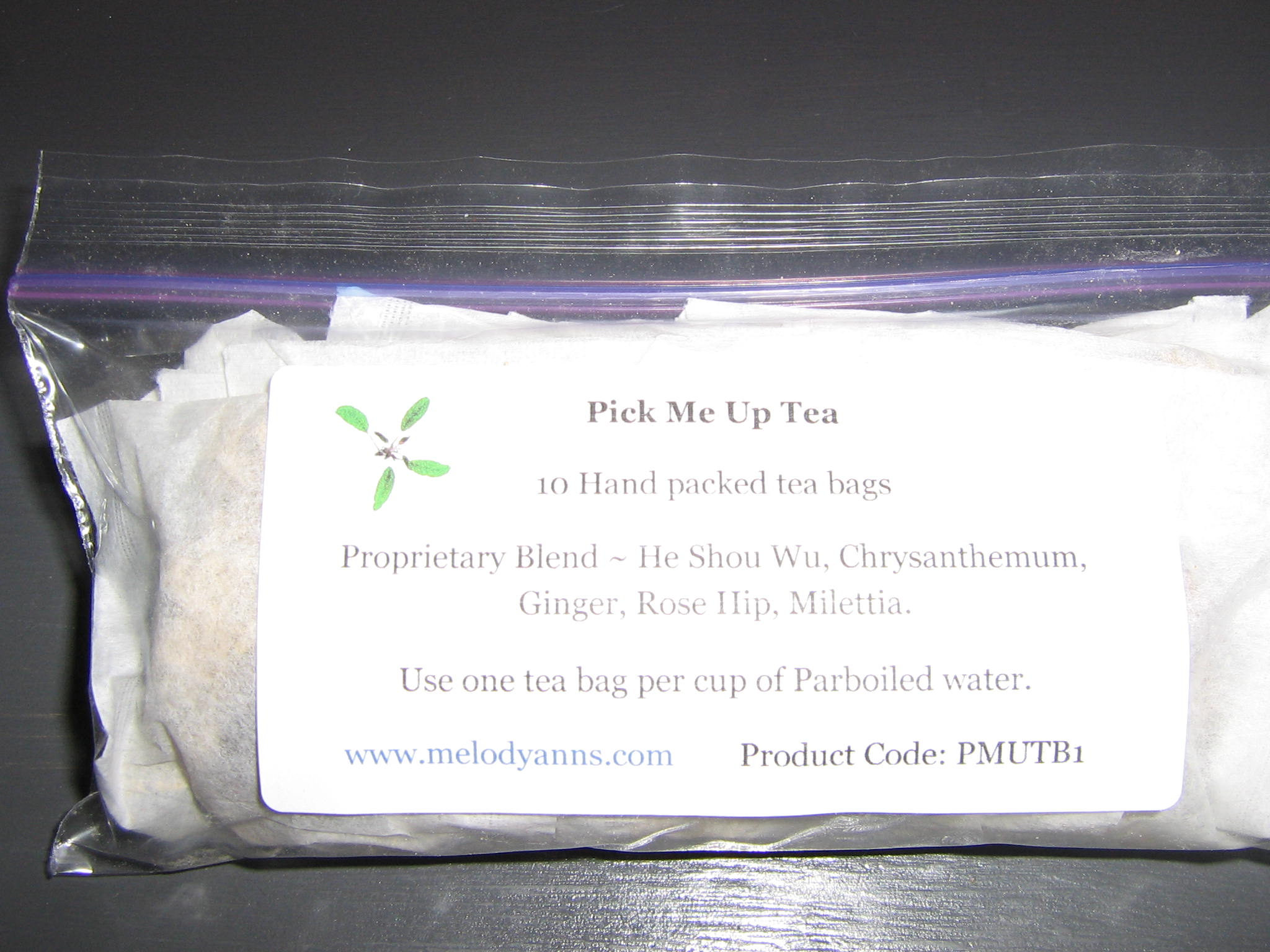 Pick Me Up Tea Bags