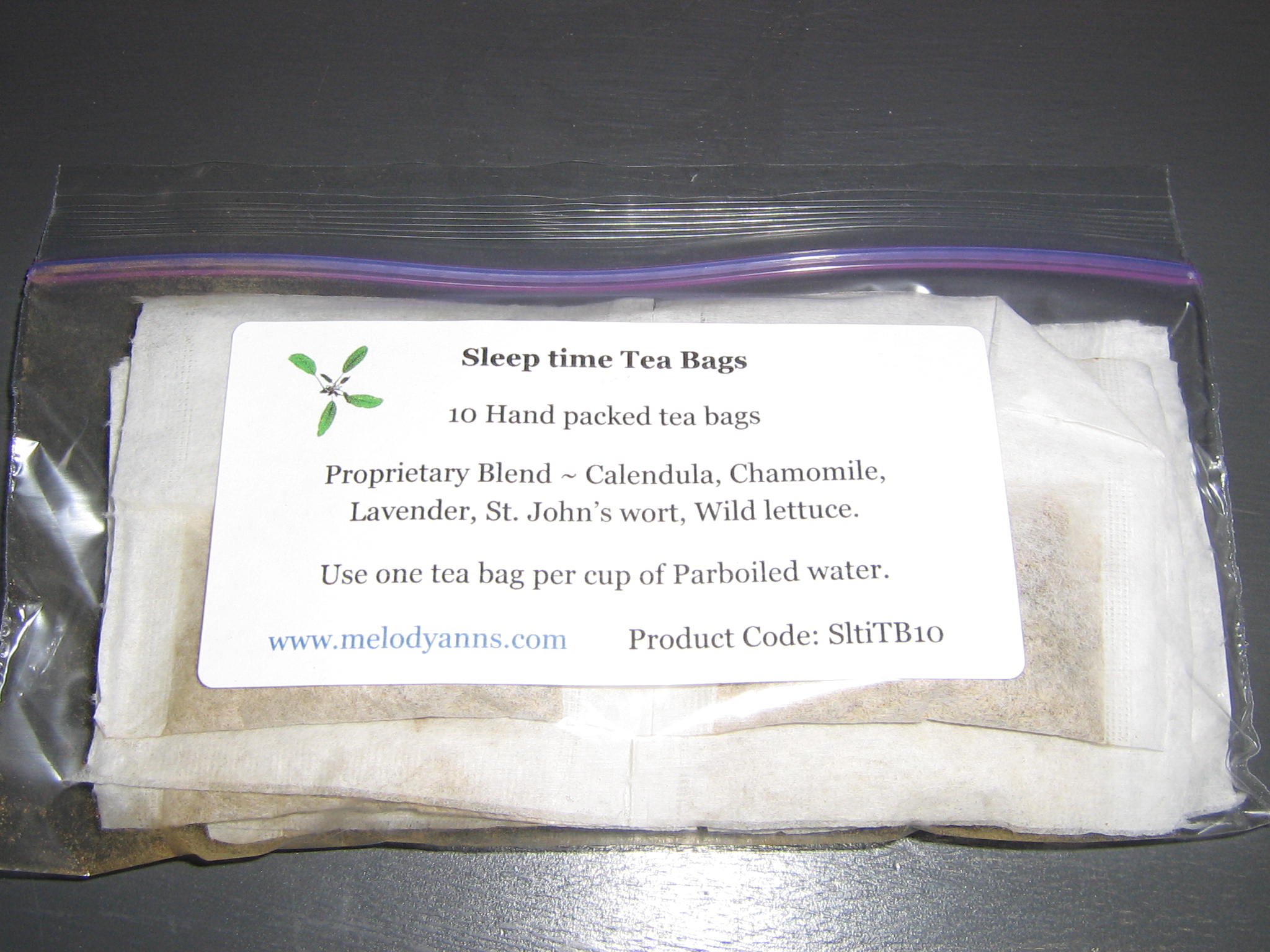 Sleep timeTea Bags